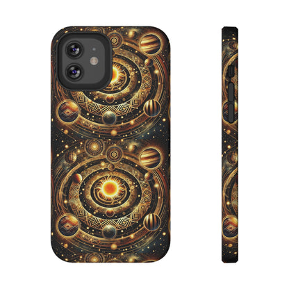 Galactic Impact-Resistant Phone Case, Cosmic Phone Cover, Space Theme Gift, Astronomy Accessories, Celestial Case for Stargazers