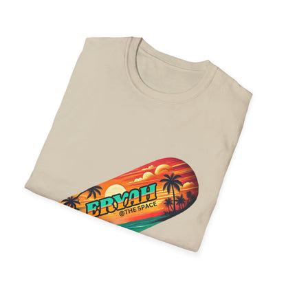 🏄‍♂️ ERYAH BEACH SKATE TEE – SUN, SAND & SHUVITS 🏄‍♂️