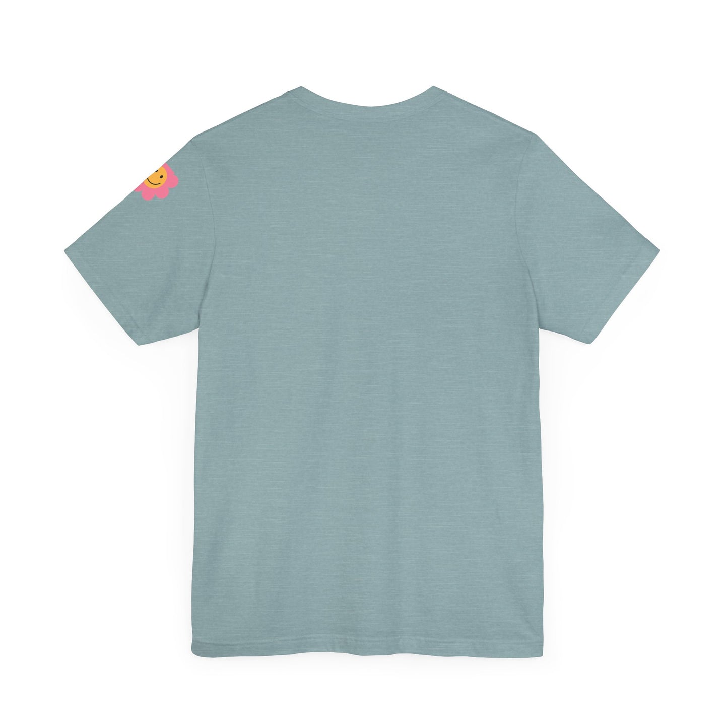 🌸 "Let It Flow" Minimalist Floral Tee – Breathe Easy, Live Lightly 🌸