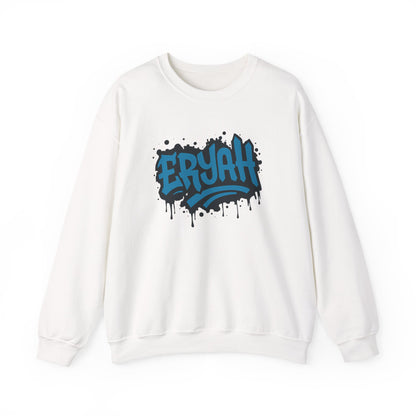 ERYAH Graffiti Street Art Sweatshirt - Urban Style Drop!
