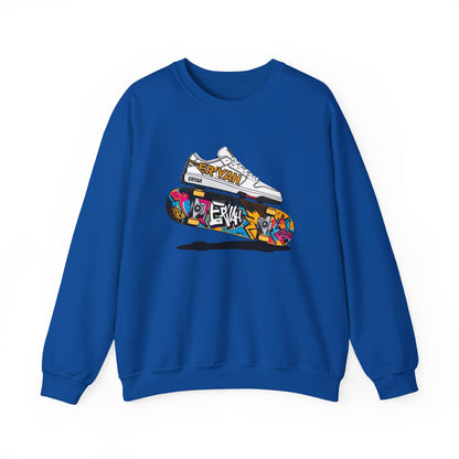 Graffiti Skateboard Sweatshirt