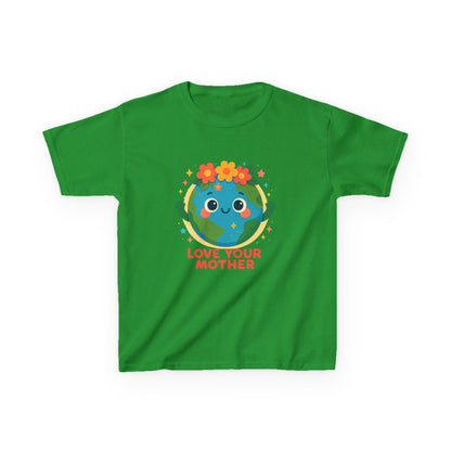Happy Earth Friend Tee - "LOVE YOUR MOTHER" Kids Shirt