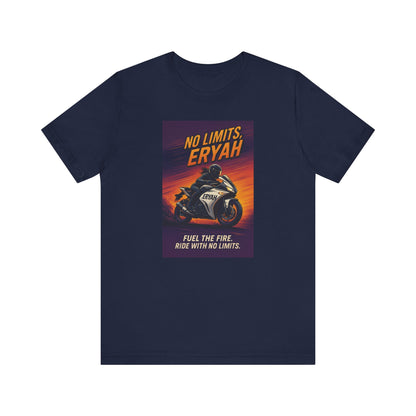 No Limits, ERYAH – High-Speed Rider, Motorcyclist Graphic Tee