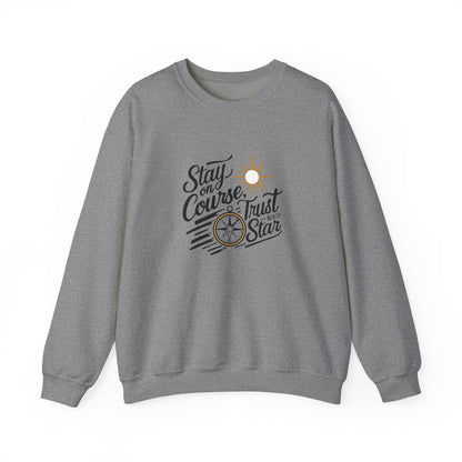 North star Sweatshirt | Cozy Unisex Crewneck | Inspirational Gift | Casual Wear | Reminder | Perfect for All Occasions