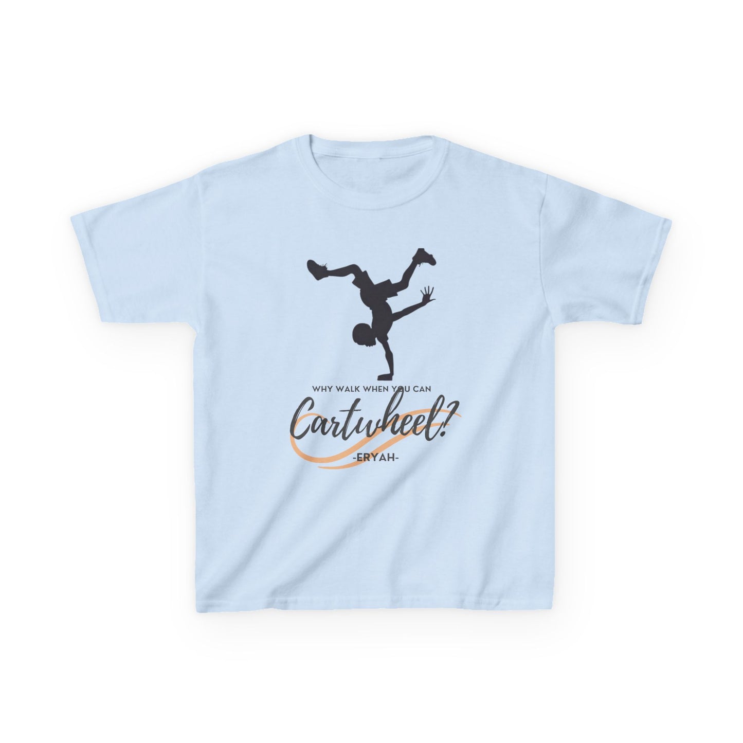 Kids Tee - Cartwheel Joy Tee by ERYAH