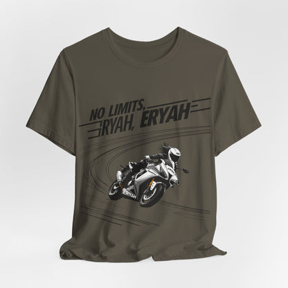 'No Limits, ERYAH' Motorcycle Tee