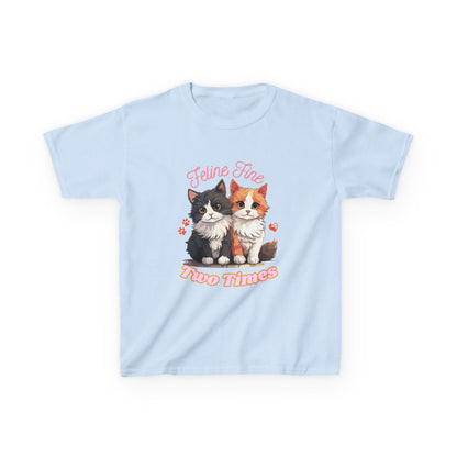 Feline Fine Kids  Tee
