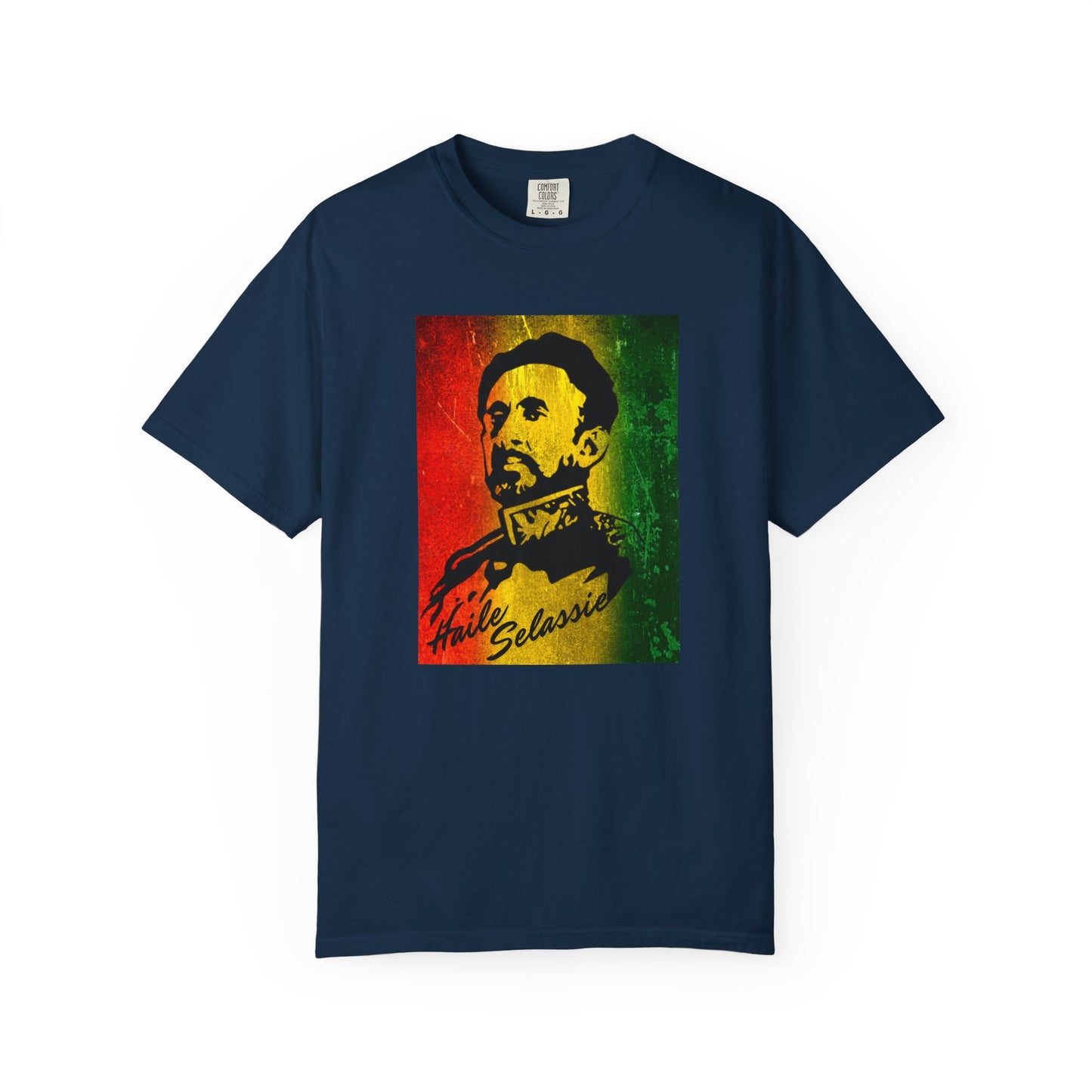 Haile Selassie Legacy Tee - Emperor & Rastafari Revolutionary Tee