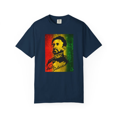 Haile Selassie Legacy Tee - Emperor & Rastafari Revolutionary Tee
