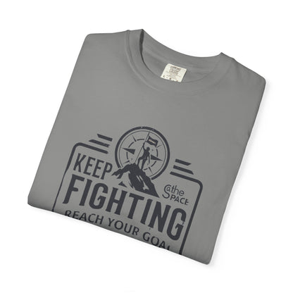 “KEEP FIGHTING” Motivational Military Tee by ERYAH