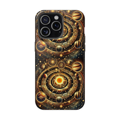 Galactic Impact-Resistant Phone Case, Cosmic Phone Cover, Space Theme Gift, Astronomy Accessories, Celestial Case for Stargazers