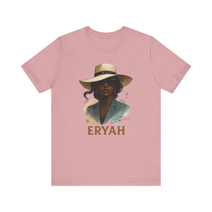 🎀 "Eryah Elegance" Portrait Tee – The Art of Mystique