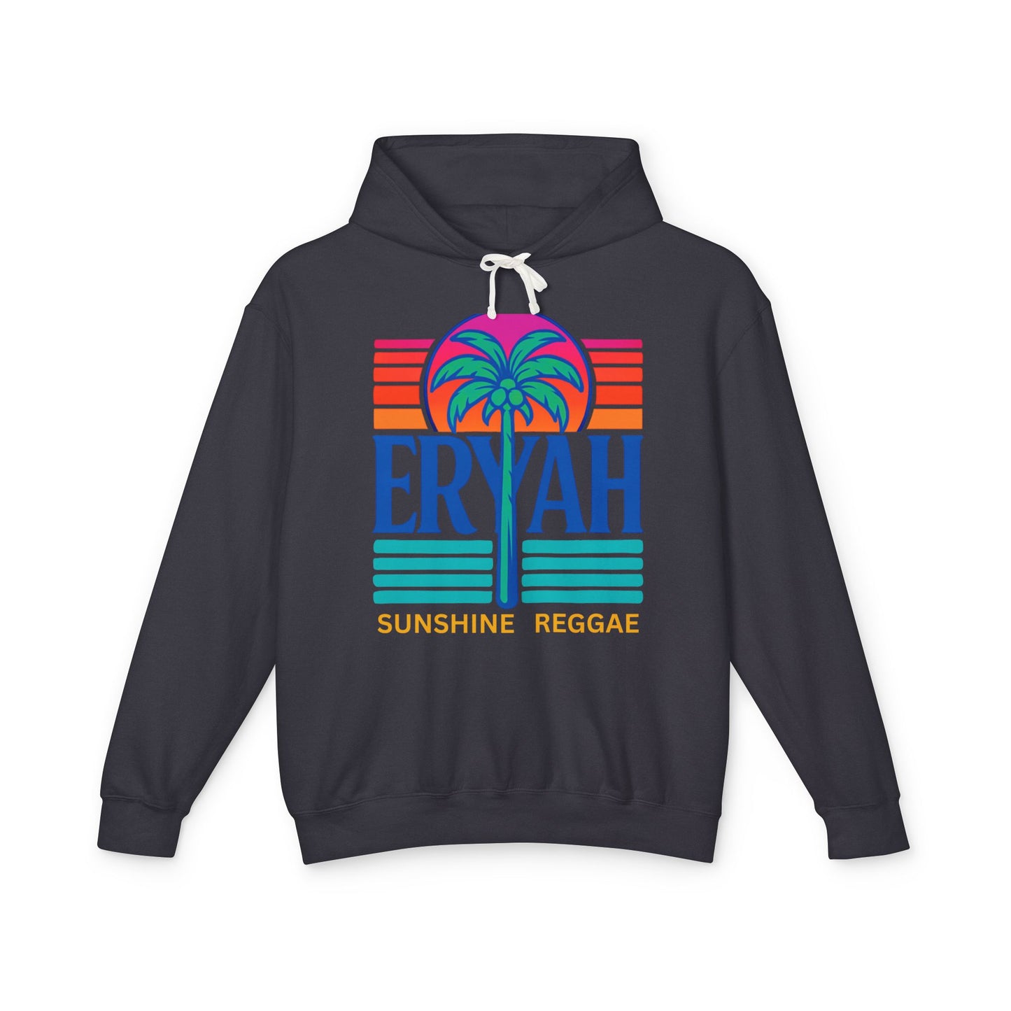 Erayh Tropical Palm Tree Lightweight Hoodie Sweatshirt - Unisex