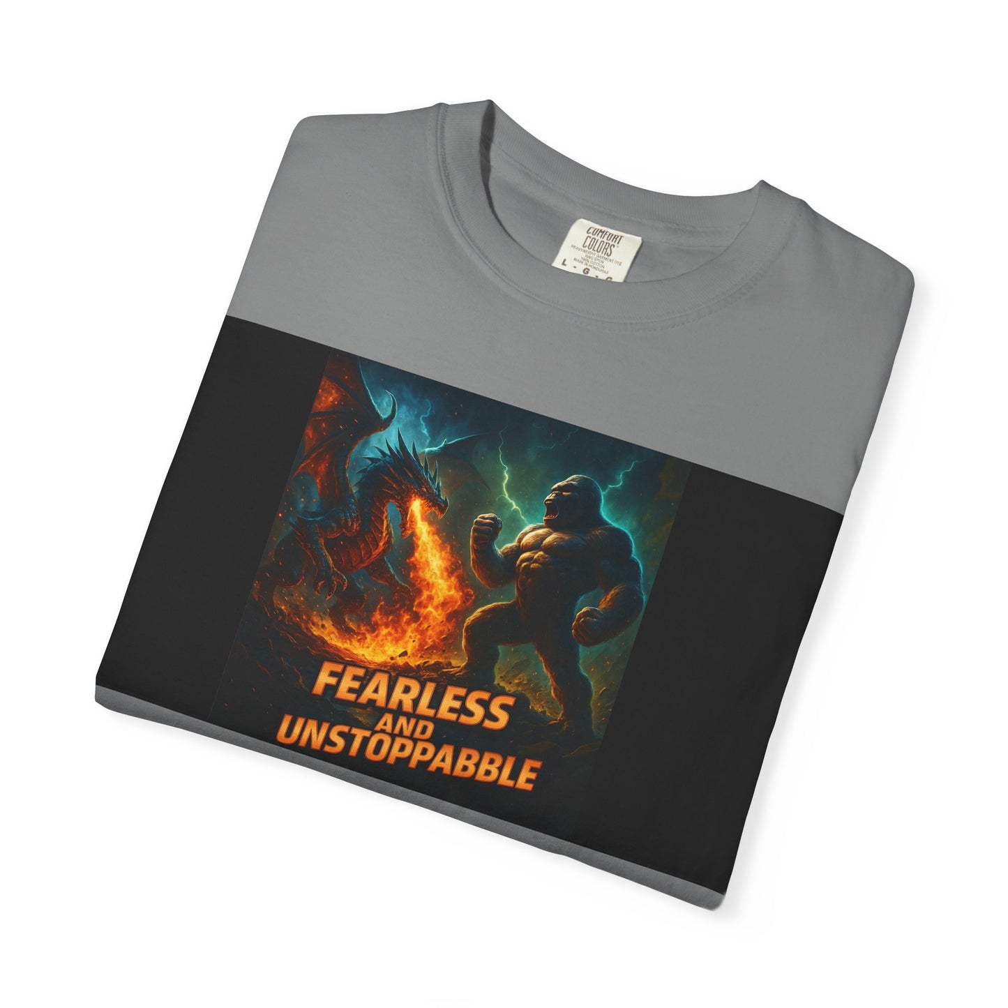 🔥 "Fearless Unstoppable" Dragon vs. Kong Battle Tee - Wear the War 🔥