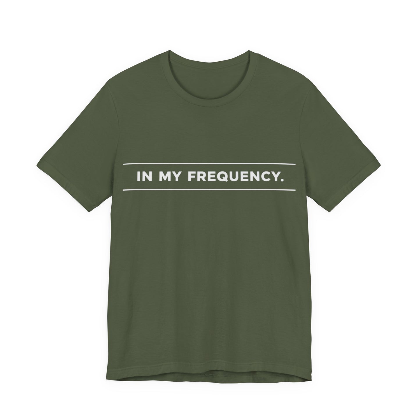 In my Frequency Core T-Shirt
