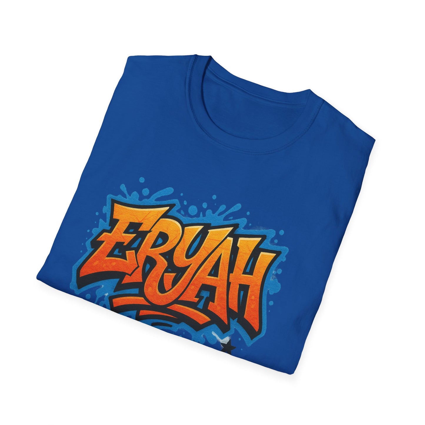 "ERYAH" Graffiti Urban – Street Art Rebellion Tee" 🎨 THIS AIN’T A SHIRT—IT’S A WALL YOU CAN WEAR 🎨