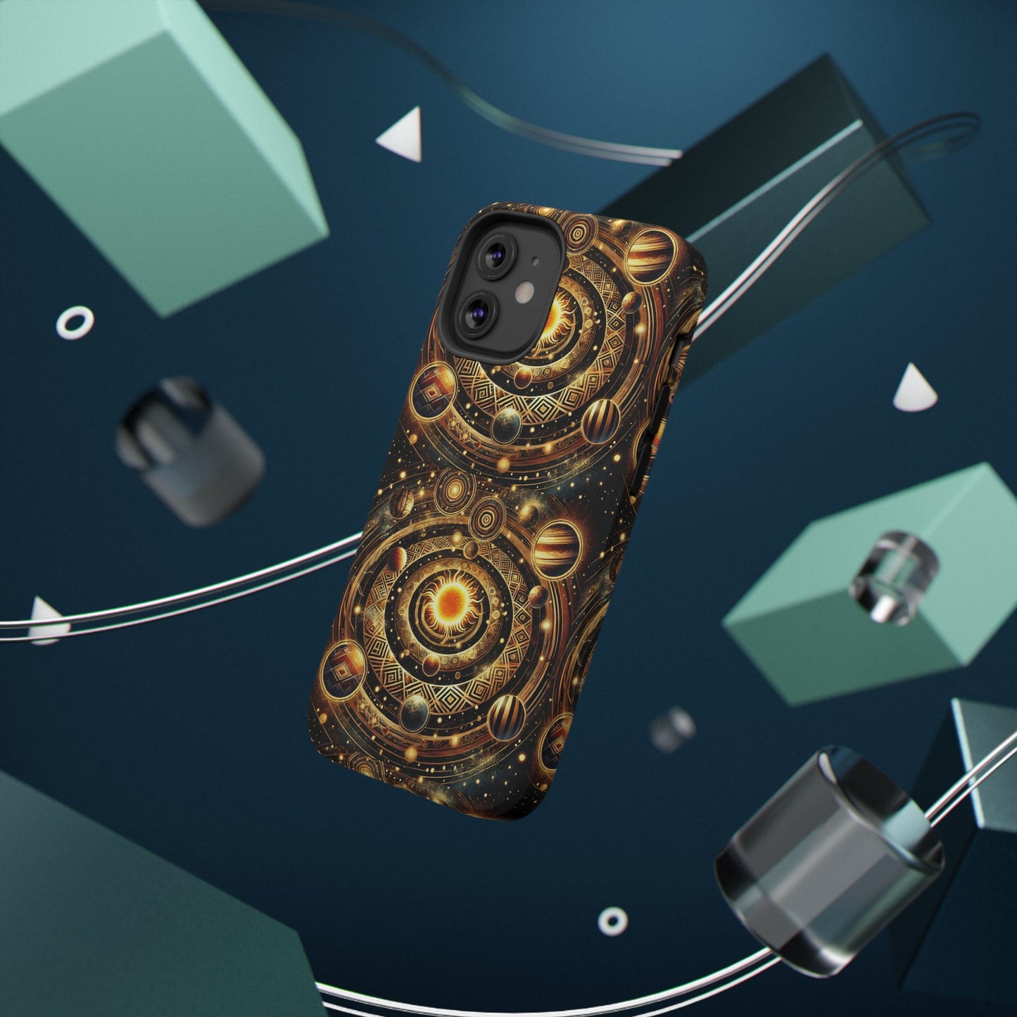 Galactic Impact-Resistant Phone Case, Cosmic Phone Cover, Space Theme Gift, Astronomy Accessories, Celestial Case for Stargazers