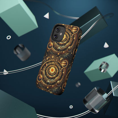 Galactic Impact-Resistant Phone Case, Cosmic Phone Cover, Space Theme Gift, Astronomy Accessories, Celestial Case for Stargazers